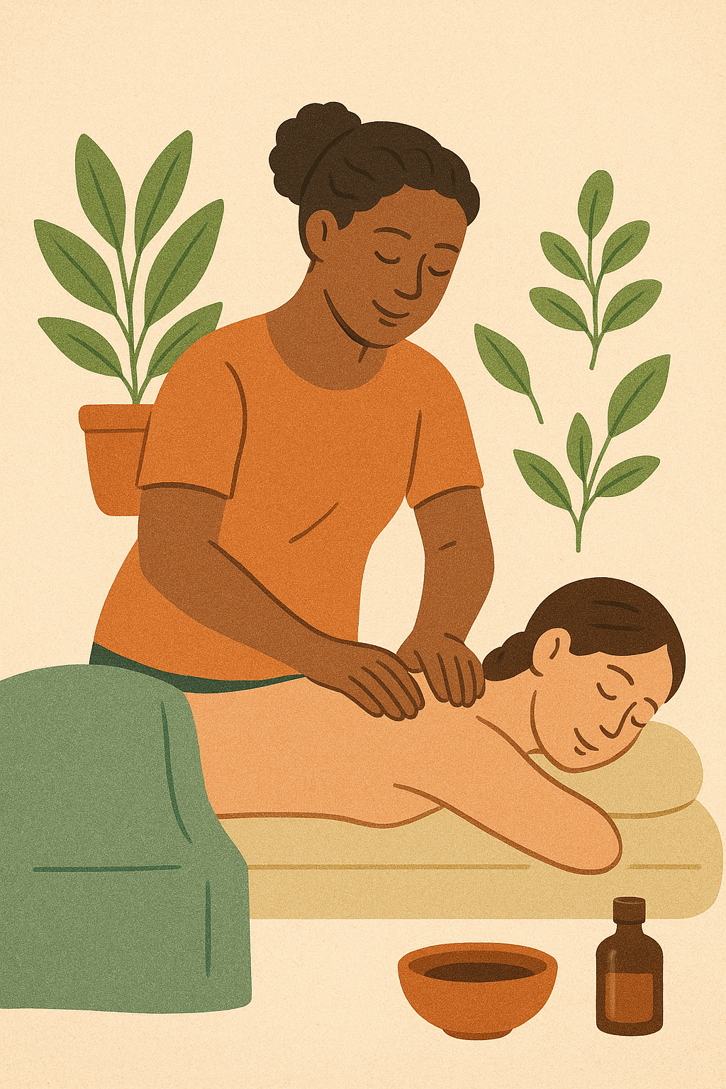 Professionnel du bien-être suivant une formation en classe virtuelle